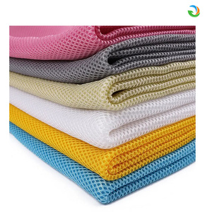 100% Polyester Jacquard dur Tulle maille tissu Nylon élastique rideau pour filles noir holographique puissance maille fabrication facile - Product Image 2