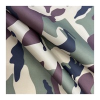 Tissu Oxford en polyester imprimé à bon prix avec revêtement PU laiteux 1200mm 210D 300D 600D motif camouflage pour tente