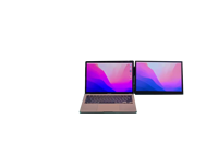 Extendeur d'écran d'ordinateur portable 13.3 "double moniteur FHD 1080P IPS Triple moniteur portable pour ordinateur portable