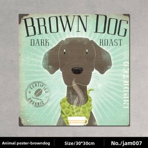 Affiche Murale Décorative en Vinyle Style Rétro pour Bar et Café, Peinture sur Métal Personnalisée, Autocollant Mural Décoratif en Forme de Disque Vinyle - Product Image 6