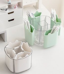 Organizzatore per cassetti Desktop staccabile a 9 slot a 360 gradi con supporto per arte rotante cancelleria pennarello pennarello pennarello - Product Image 3