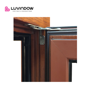 2024 último diseño NFRC interior abierto Aluminio revestido madera 3 vidrio a prueba de viento madera sólida inclinación y giro <span class=keywords><strong>ventanas</strong></span> abatibles - Product Image 6