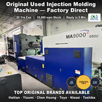 Machine de moulage par injection d'occasion Haitian MA9000II-6800 Série Mars 900 tonnes pour usine de pare-chocs automobiles de grande taille - Vente en gros