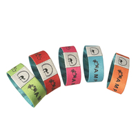 Bracelets promotionnels personnalisés en polyester extensible, imprimés par transfert thermique, imitation tissée antique, avec logo sur mesure