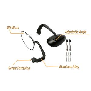 Vente flash Rétroviseur de <span class=keywords><strong>moto</strong></span> universel en alliage d'aluminium rotatif à large vision Accessoires de rétroviseurs de <span class=keywords><strong>moto</strong></span> Fabricants - Product Image 3