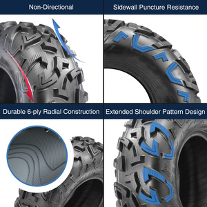 Pneus tout-terrain pour quads WANDA 25X8-12 25X10-12, Maverick X3 <span class=keywords><strong>Can</strong></span>-<span class=keywords><strong>am</strong></span>, pneus tubeless pour ATV et UTV - Product Image 6