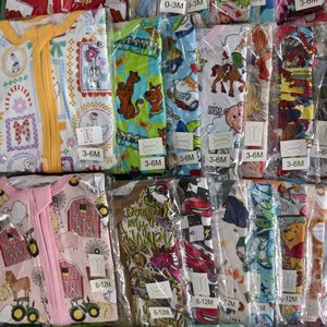 Caja Misteriosa West RTS: Conjunto de Mono con Cremallera y Manga Larga con Estampado de Granja Occidental de Bambú <span class=keywords><strong>para</strong></span> Bebés, Caja Sorpresa de Bodys - Product Image 6