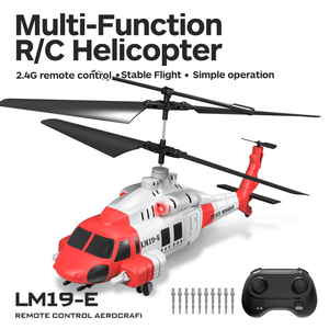 Đồ chơi mô hình máy bay trực thăng mô phỏng 88rc lm19 2.4GHz 3.5 kênh điều khiển từ xa đồ chơi máy bay trực thăng <span class=keywords><strong>RC</strong></span> Chiều cao cố định - Product Image 4