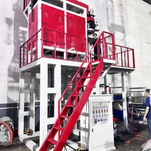 เครื่องผลิตฟิล์มเป่าลมแบบสามชั้น Hongtong รุ่น Co Extrusion Pp Pe ขนาด 600 มม. ระบบระบายความร้อนด้วยน้ำ สำหรับทำถุงบรรจุภัณฑ์ - Product Image 3