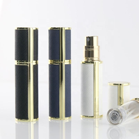 Atomiseur de parfum en aluminium, flacon pulvérisateur de voyage, mini vaporisateur de parfum, flacon cosmétique, lotion, soins personnels F902