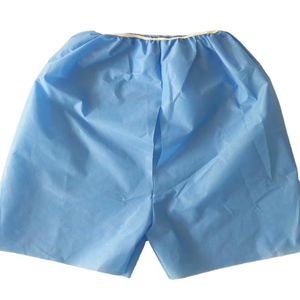 Calças Pacientes Médicos Unisex PP Não Tecidos Endoscopia Calças Descartáveis Exame Colonoscopia Shorts - Product Image 2