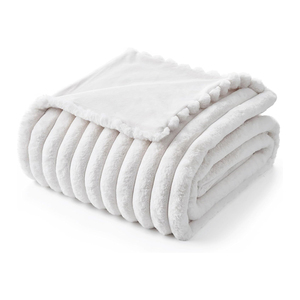 2025 thân thiện với môi máy có thể giặt Faux lông chăn bán buôn ném Thỏ lông Fleece chăn tại Trung Quốc - Product Image 2