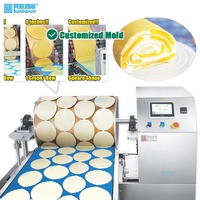 Haute automatisation industrie Mille crêpe mille couches gâteau faisant la machine pour boulangerie utiliser nouvel état