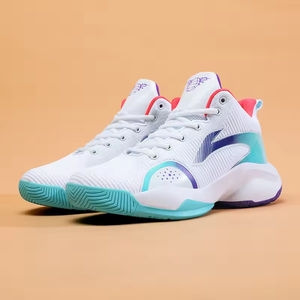 Chaussures de sport pour hommes, logo personnalisé, chaussures de basket-ball conçues pour les hommes, respirantes, antidérapantes, chaussures décontractées tendance - Product Image 5