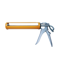 Pistola de calafateo industrial MH de 15 pulgadas, ABS verde, rotación de 360 grados, mango manual, alta potencia, capacidad de 600 ml, 1 año de garantía