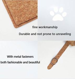 Elegante Porta Pasaportes y Etiqueta de Equipaje de Corcho, Material Protector y Acolchado - Product Image 5