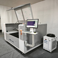 Machine laser CO2 à fibre compacte 1390 pour tôles métalliques de 3 mm et acrylique, convient aux petites et moyennes usines