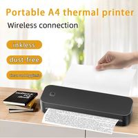 Printer Thermal W-Marklife D210 A4 Bersertifikasi OEM/ODM 203dpi untuk Mencetak Dokumen Kertas Tato Bersertifikasi FCC/RoHS/UKCA
