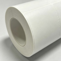 Papier adhésif doré brossé imprimable pour imprimantes jet d'encre, étiquettes autocollantes en vinyle imperméable, rouleau géant, respectueux de l'environnement, résistant à la chaleur