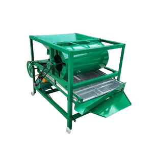 Farming Blower Grains Screening Cleaning Machine Cereal Seed Separating Machine Soybean Corn Vibrating Sorting Sieve