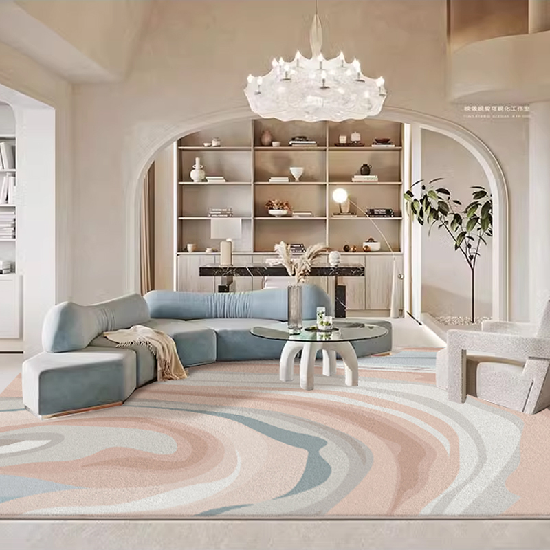 Luxury Faux Cashmere Living Room & Bedroom Rug – Easy-Clean Plush Area Rug - View 6