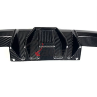 Diffuseur arrière en fibre de carbone sèche de style OEM G83 avec lampe LED pour BMW G80 M3 G82 M4 G83 M4 2021+