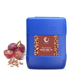 Biji anggur tekanan dingin greseed jumlah besar memasak perawatan kulit perawatan tubuh minyak pijat alami minyak biji anggur Ideal untuk aromaterapi