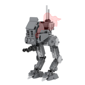 MOC2385 Space Wars AT-RT 2.0 Movie 184 Pezzi Mattoncini da Costruzione Educativi Fai-da-Te per Bambini, Regalo Giocattoli Juguetes - Product Image 3