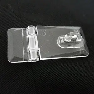 卸売 ヒンジ掛け金-クリスタルクリアアクリルヒンジロックハスプドアボックス透明ヒンジハスプ