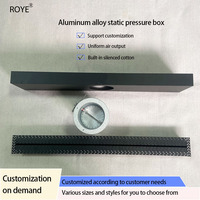 Vanne de régulation d'air rectangulaire en aluminium-zinc-plaqué avec amortisseur de feu électrique manuel et joint en silicone