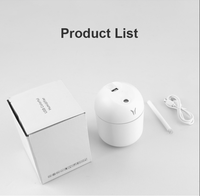 Diffuseur d'huiles essentielles YONGYUAN, humidificateur ultrasonique à brume fine, effet nuage de pluie, pour la maison