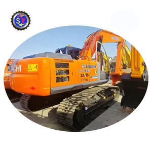 Excavadora sobre orugas de 21 toneladas Usada Hitachi ZX200 de segunda mano con motor y equipo de construcción de caja de cambios - Product Image 1