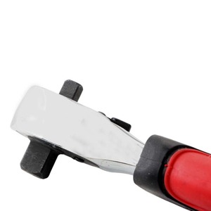 Mini Double-ended Ratchet Wrench 1/4 In 3/8 In Hex Socket Quick Release Carbon Steel Diy Tool - Product Image 2