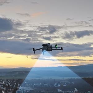 โดรน DJI Matrice 4T กล้องเชิงพาณิชย์ ระบบเลเซอร์วัดระยะ ควบคุมระยะไกล พับเก็บได้ ตัวเครื่องทำจากพลาสติก ระยะส่งสัญญาณ 10 กม. บินได้นาน 49 นาที ระบบถ่ายภาพความร้อน <span class=keywords><strong>GPS</strong></span> - Product Image 5