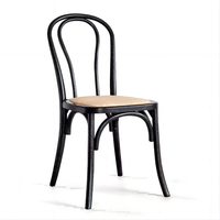 Vente en gros de meubles pour fête/banquet Chaises de banquet empilables en bois courbé pour événements