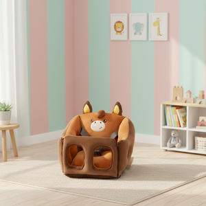 Sillón Infantil Cuadrado <span class=keywords><strong>de</strong></span> Dibujos Animados con Respaldo Alto, Asientos Anticaídas <span class=keywords><strong>para</strong></span> Niños, Muebles, Sofá <span class=keywords><strong>para</strong></span> Bebés, Asiento <span class=keywords><strong>de</strong></span> <span class=keywords><strong>Apoyo</strong></span>, Juguete <span class=keywords><strong>de</strong></span> Peluche, Silla Alta - Product Image 1