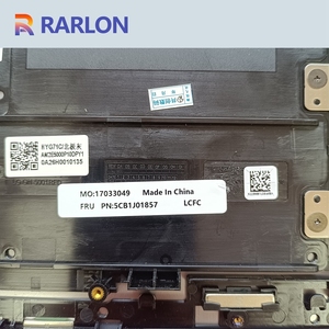 Original pour Lenovo Yoga 7 16IAP7 Palmrest clavier rétro-éclairé pavé tactile pièce d'assemblage avec empreinte digitale US gris ardoise 5CB1J01857 - Product Image 5