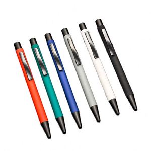 Hot-selling High-quality Metal Ballpoint <b>Pens</b> Slim Signature Customizable Luxury Advertising Custom Brand 0.5mm Tip - Product Image 6