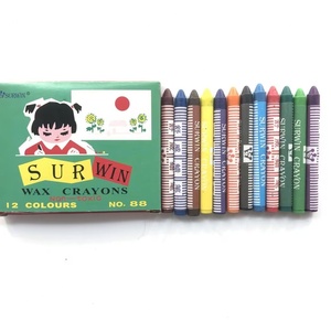 Crayones de Cera Triangulares Mini, de 6 y 12 Colores, No Tóxicos, Sedosos, para Uso Escolar, para Niños, Venta al Por Mayor - Product Image 1