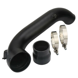 Lega di alluminio e Silicone morsetti a T 3 "tubo di carica di aspirazione dell'aria per auto BMW N55 3.0T E90 E91 E92 E93 335i modelli E82 - Product Image 3