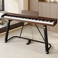 Bestseller 88-Tasten Faltbares Digitalpiano mit Eingebautem Lautsprecher & Koffer für Reisen & Täglichen Gebrauch