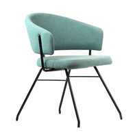 Chaise de salle à manger de qualité commerciale au design élégant pour salon, hall d'entrée et salle à manger