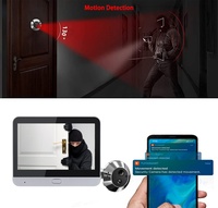 OEM Usine Smart Life 3MP Visiophone avec Haut-Parleur Bidirectionnel et Caméra Sécurité Domestique Judas Fonctionne avec Alexa
