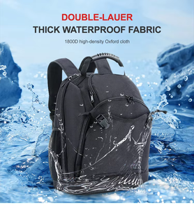 Bolsa de Reparación Multifuncional Grande, Mochila de Electricista Portátil para Instalación, Estuche Reforzado Resistente al Desgaste, Estuche para Fines Especiales - Product Image 6