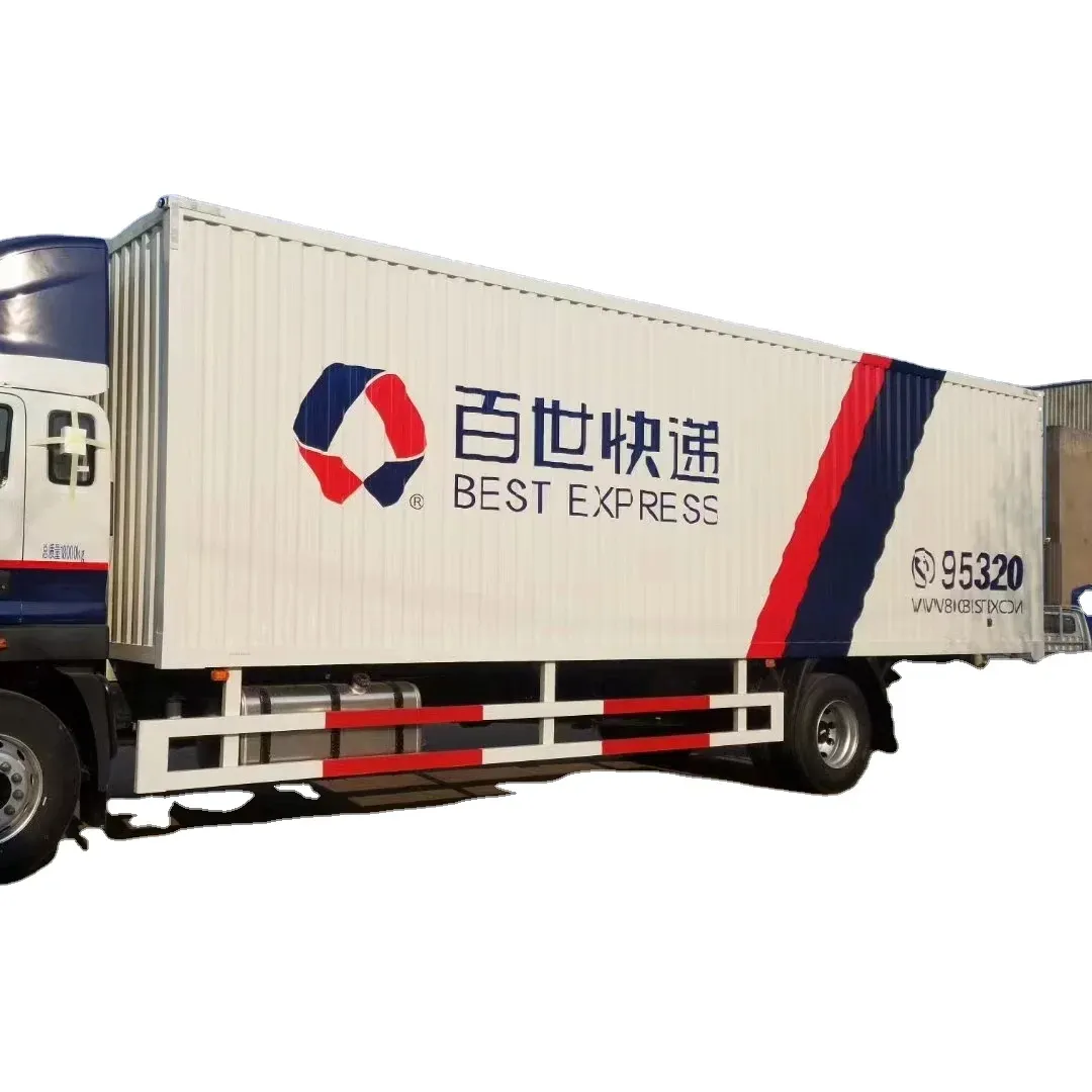 Customized corrugated truck body for cargo transportation cargo box truck body