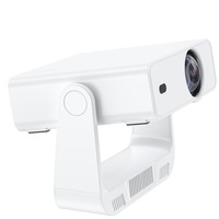 Projecteur CRT intelligent, haute luminosité, 1080P, stéréo HIFI, Android 13, compatible 3D, haut-parleurs intégrés, mini home cinéma portable de poche