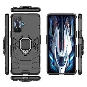 Coque de téléphone magnétique avec anneau de doigt en métal 360 pour Xiaomi MI <span class=keywords><strong>POCO</strong></span> C40 <span class=keywords><strong>M4</strong></span> X4 X3 GT 4G 5G <span class=keywords><strong>M3</strong></span> C31 X2 F3 - Product Image 2