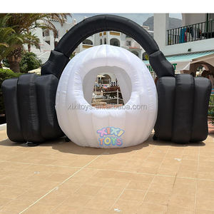 <span class=keywords><strong>Cabina</strong></span> de <span class=keywords><strong>DJ</strong></span> Inflable Portátil con Iluminación, <span class=keywords><strong>Cabina</strong></span> de Auriculares para <span class=keywords><strong>DJ</strong></span> con Luces LED Inflables - Product Image 3