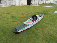 Kayak gonflable de haute qualité pour 1 personne, bateau pliable, accessoire d'été, 2022