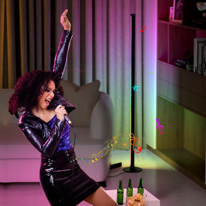 Eコマース工場カスタムロゴTuya RGBマジックカラーIR Wifiスマートコントロールモダン照明フロアランプLED（部屋の装飾用） - Product Image 3